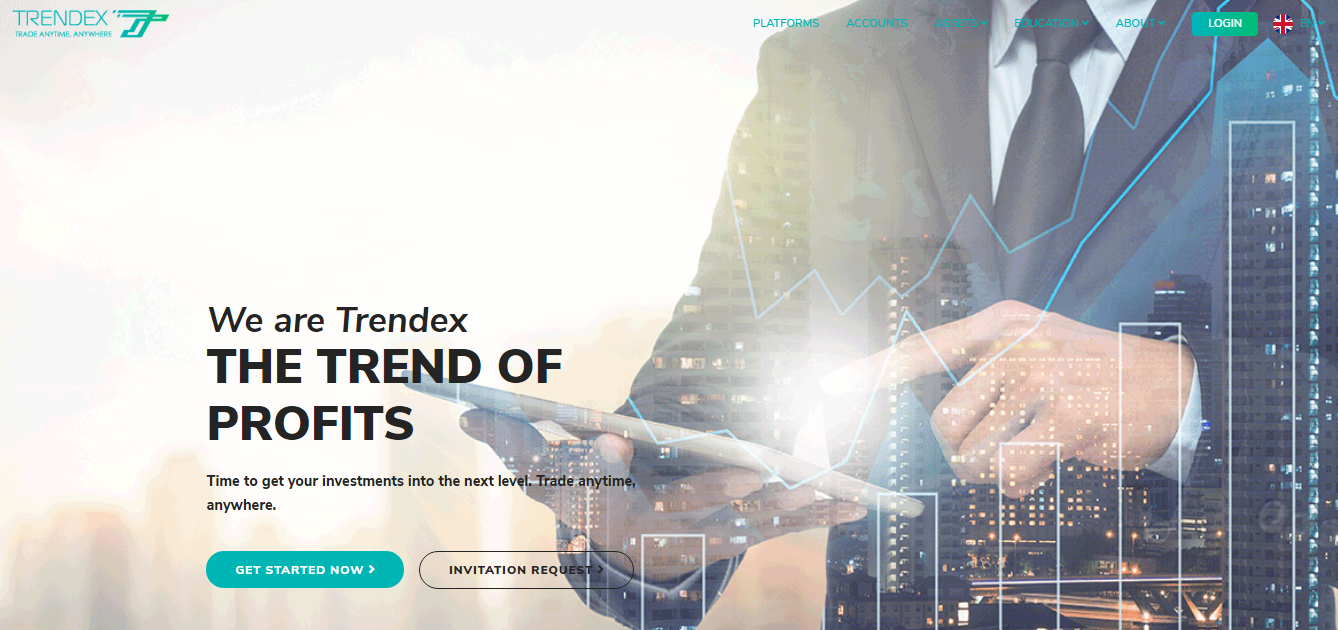 Главная страница trendex.co