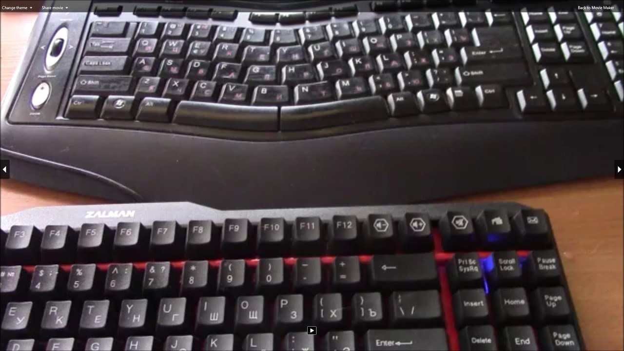 выбрать клавиатуру