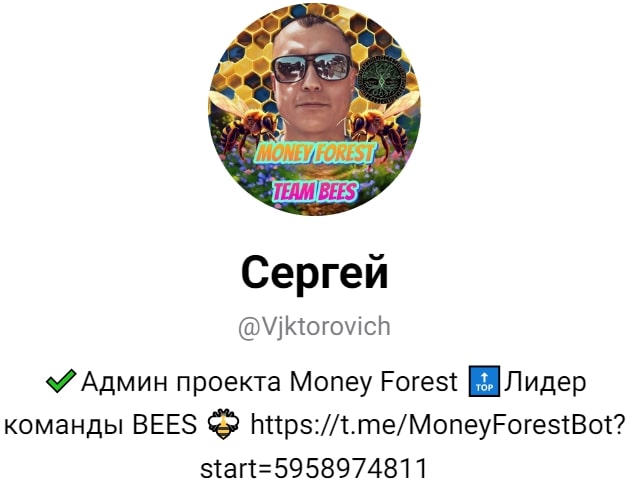 Money Forest ТГ-канал
